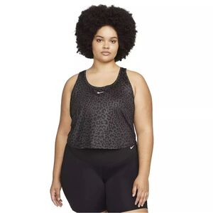 Nike Women's Dri-Fit One Slim Fit Plus Print Tank Top